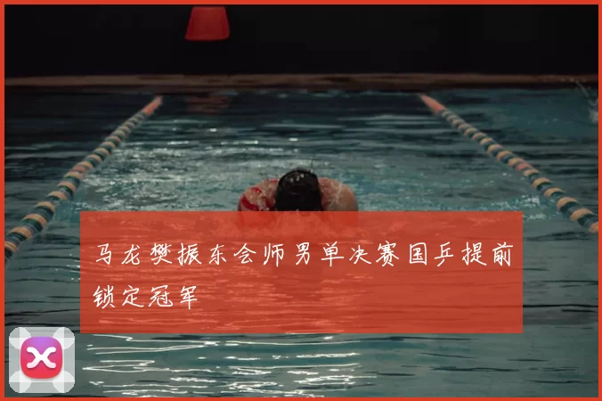 马龙樊振东会师男单决赛国乒提前锁定冠军